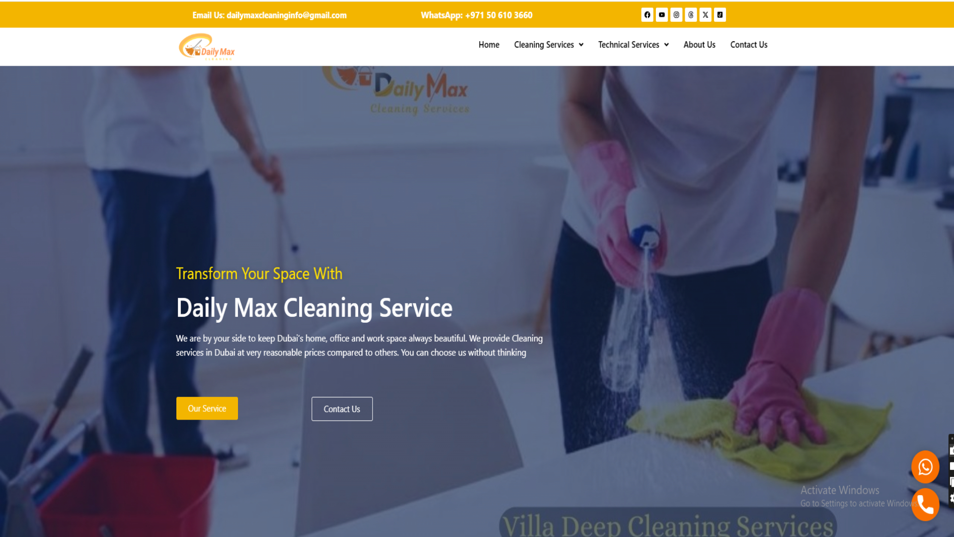 Healthy Cleaning Dubai